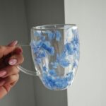 Szklanka do Herbaty Kawy Termiczna z Kwiatami w Środku 300ml - obrazek 6