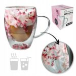 Szklanka do Herbaty Kawy Termiczna z Kwiatami w Środku 300ml - obrazek 4