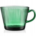 Szklanka do Kawy Herbaty Filiżanka z Uchem Retro 380ml