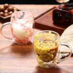 Szklanka do Herbaty Kawy Termiczna z Kwiatami w Środku 300ml - obrazek 7