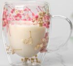 Szklanka do Herbaty Kawy Termiczna z Kwiatami w Środku 300ml - obrazek 4