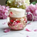 Szklanka Termiczna do Kawy Latte z Kwiatami w Środku 350ml - obrazek 3