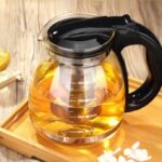 Dzbanek Szklany z Zaparzaczem Zaparzacz Imbryk do Ziół 2l - obrazek 2