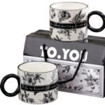 Zestaw Kubków na Prezent w Pudełku 310ml 2szt