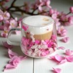 Szklanka Termiczna do Kawy Latte z Kwiatami w Środku 180ml - obrazek 3