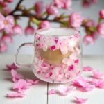 Szklanka Termiczna do Kawy Latte z Kwiatami w Środku 180ml - obrazek 6